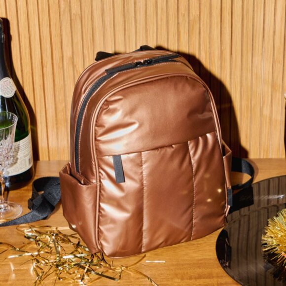 Calpak Luka Mini Backpack in Copper NWT - Picture 2 of 6